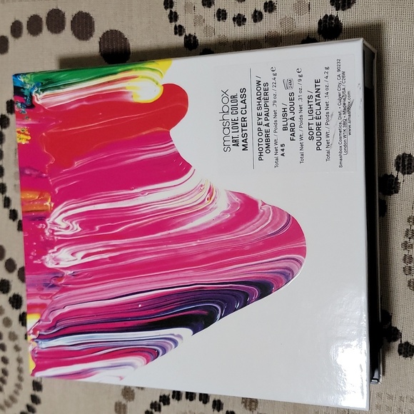 Smashbox Art Love Color Masterclass Limited Edition Eyeshadow Face Palette - Picture 2 of 8